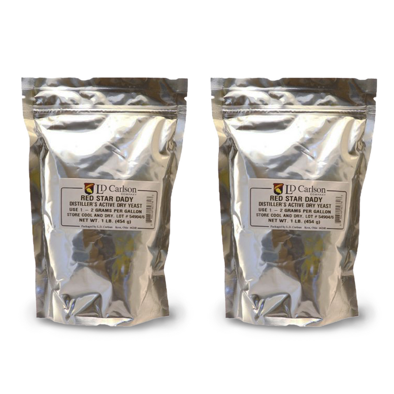 Distiller's Active Dry Yeast - Red Star DADY (1 lb) (Pack of 2)    - Toronto Brewing