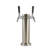 Double Tap Beer Tower - Stainless Steel Nukatap Faucets (Bevlex)    - Toronto Brewing