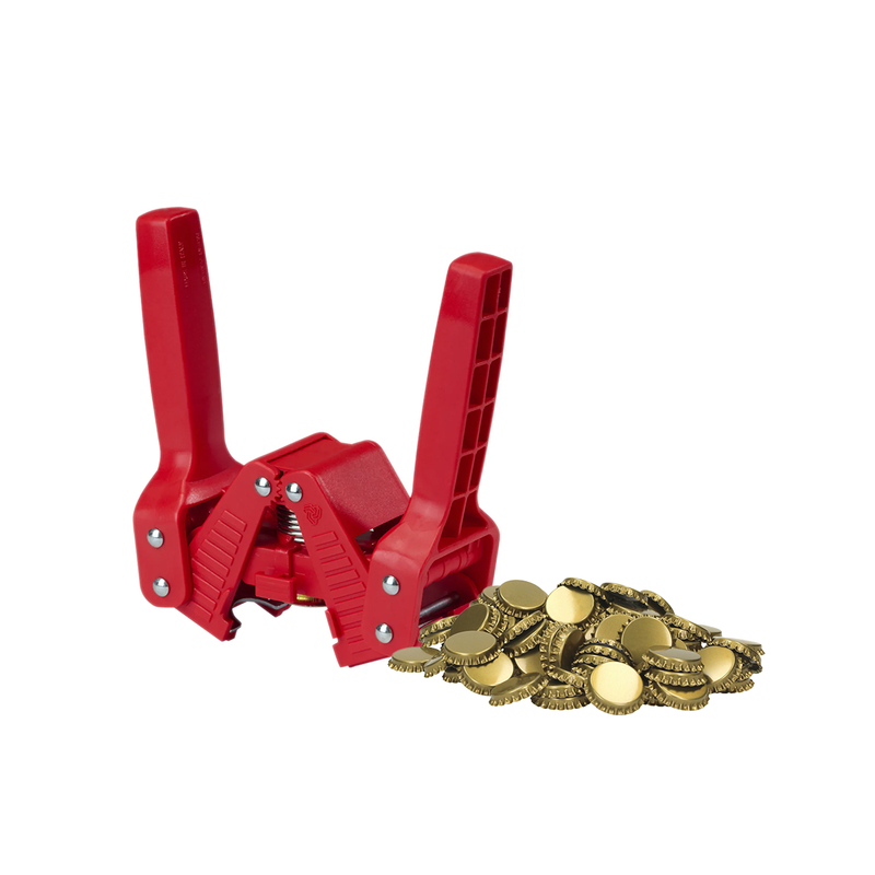 Bottle Capper - Emily Style Ferrari Red and Gold Bottle Caps (144 Pack)    - Toronto Brewing