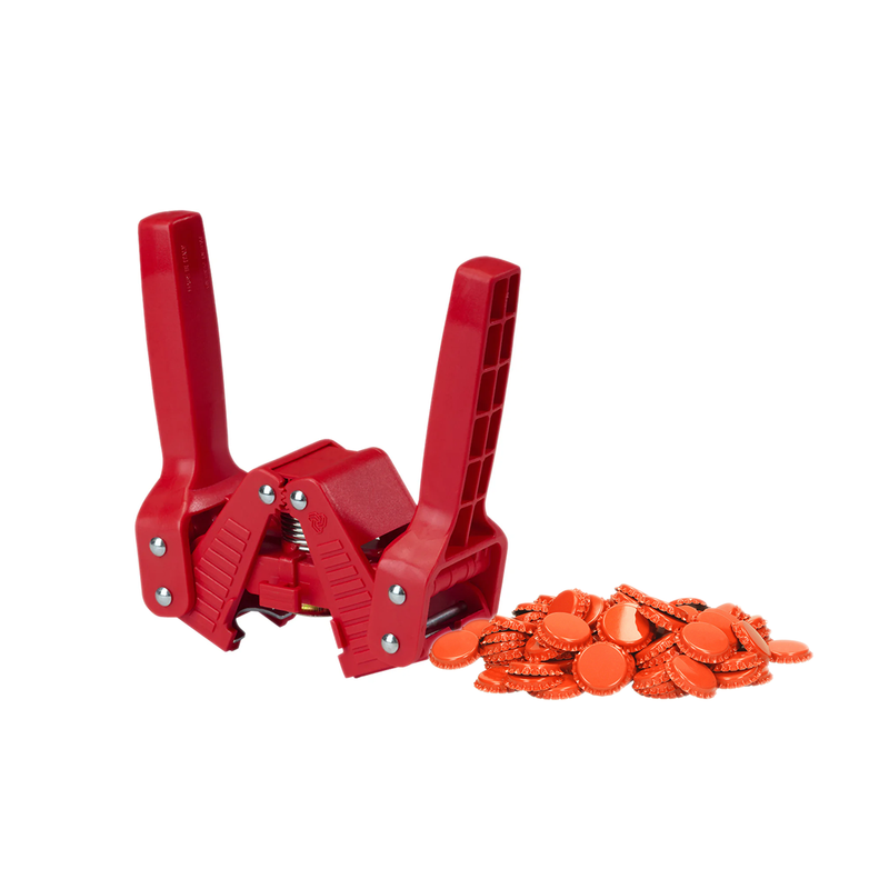 Bottle Capper - Emily Style Ferrari Red and Orange Bottle Caps (144 Pack)    - Toronto Brewing