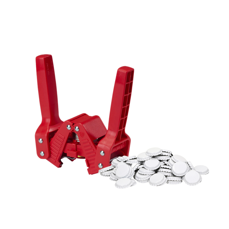 Bottle Capper - Emily Style Ferrari Red and White Bottle Caps (144 Pack)    - Toronto Brewing