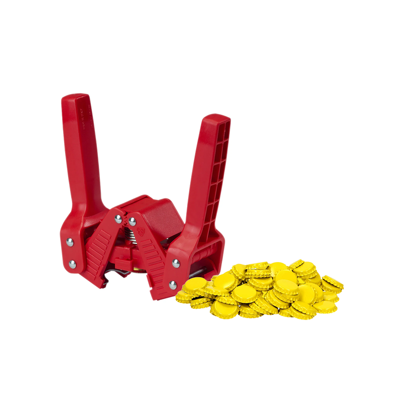 Bottle Capper - Emily Style Ferrari Red and Yellow Bottle Caps (144 Pack)    - Toronto Brewing