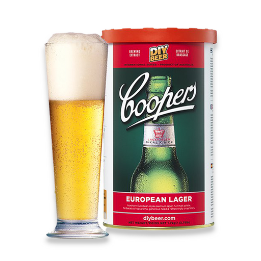 Coopers Beer Kit | European Lager (6 Gallon/23 Litre)    - Toronto Brewing