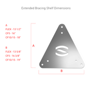Spike Brewing | Extended Bracing Shelf for CF5 Conical Fermenter    - Toronto Brewing