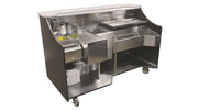 Tobin Ellis Signature Series Mobile Bar - 70" With Sink - Toronto Brewing