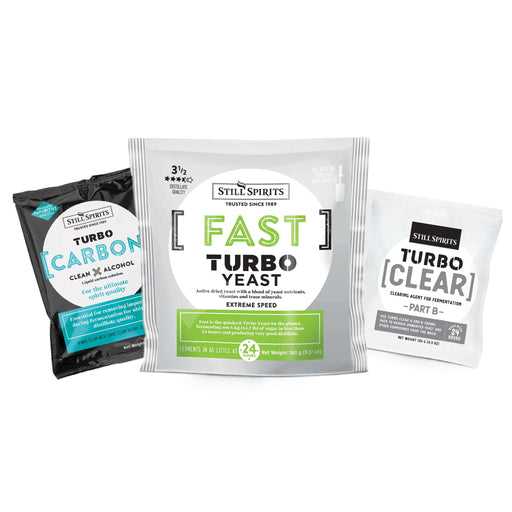 Still Spirits Triple Pack - Turbo Yeast FAST, Turbo Carbon and Turbo Clear    - Toronto Brewing