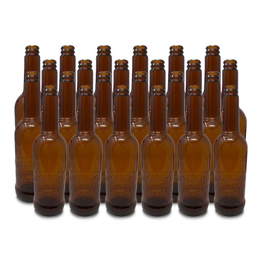 Goose Island Bourbon County Beer Bottle | Single Bottle (Brown - 500 ml | 17 oz)    - Toronto Brewing