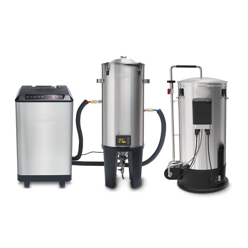 Grainfather (220V) and Conical Fermenter Bundle with Glycol Chiller - Advanced Brewery Setup    - Toronto Brewing