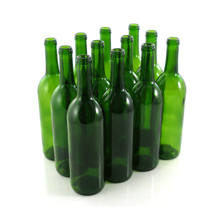 Bordeaux Bottles (12 per case) - Green Glass (750ml)    - Toronto Brewing