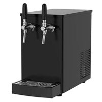 Kegco Dual Tap 16L Countertop Beer Flash Chiller