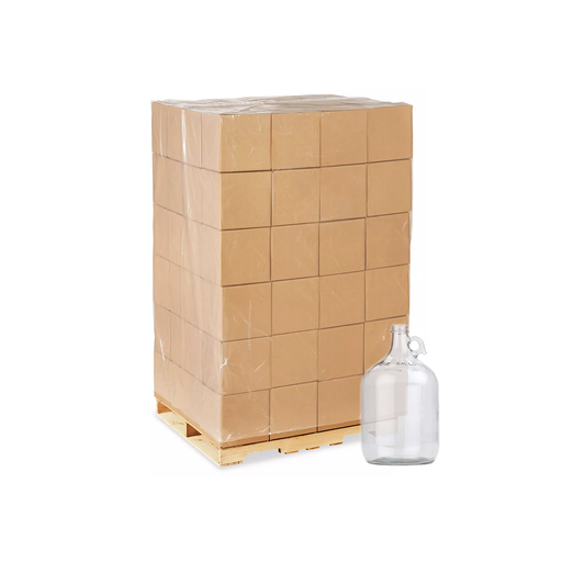 Carboy - 1 Gallon Clear Glass Jug Fermenter - Pallet (72 Boxes of 4)    - Toronto Brewing