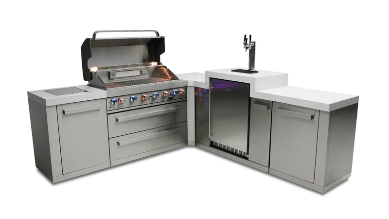 Mont Alpi 805 Island with a 90 Degree Corner and Kegerator - Image 3