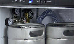 Kegco 24" Wide Single Tap Stainless Steel Digital Guinness® Kegerator