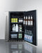 Summit | Shallow Depth Built-In Outdoor All-Refrigerator With Slide-Out Storage Compartment (SPR196OS24)    - Toronto Brewing
