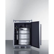 Summit | 24" Wide Built-In Kegerator Stainless Steel SBC682NK - Toronto Brewing
