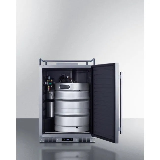 Summit | 24" Wide Built-In Kegerator Stainless Steel SBC682NK - Toronto Brewing