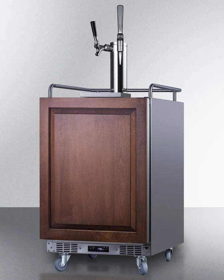 Summit | 24" Wide Built-In Cold Brew/Nitro Coffee Kegerator (Panel Not Included) SBC682PNRCMTWIN - Toronto Brewing