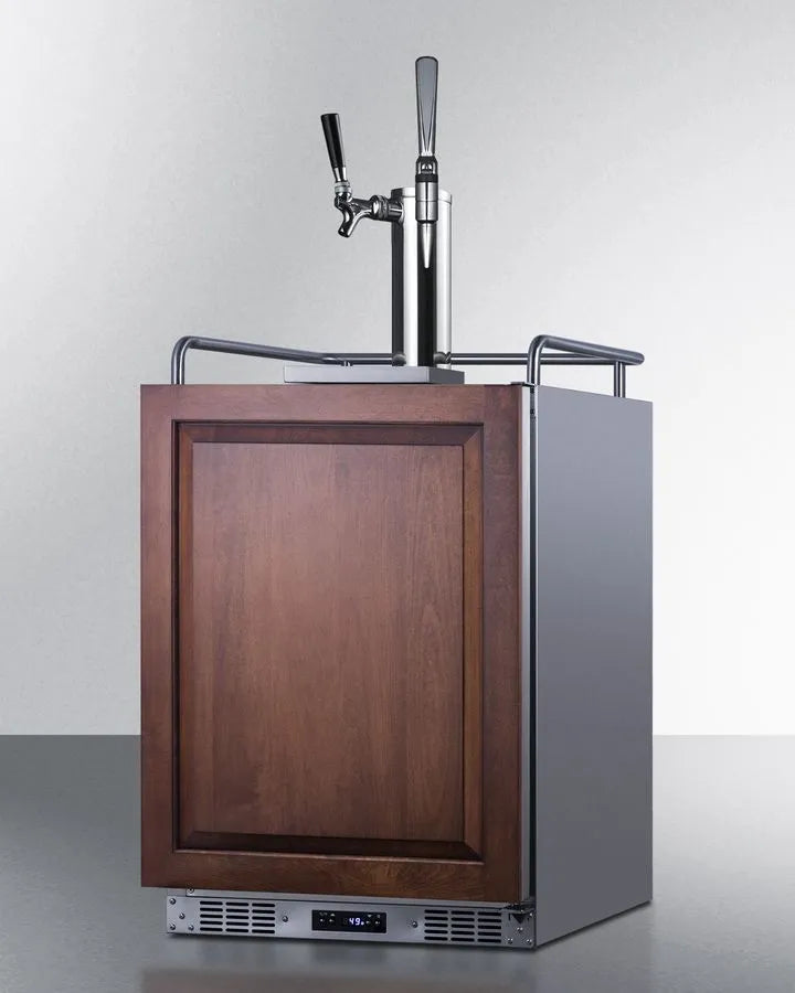 Summit | 24" Wide Built-In Cold Brew/Nitro Coffee Kegerator (Panel Not Included) SBC682PNRCMTWIN - Toronto Brewing