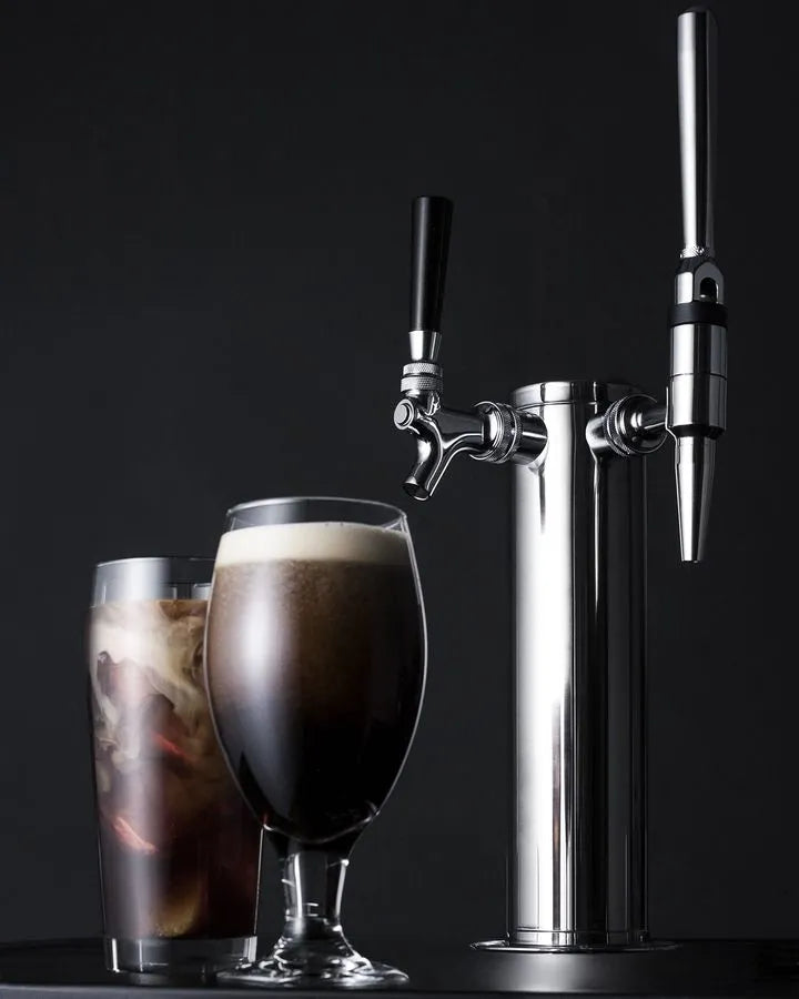 Summit | 24" Wide Built-In Cold Brew/Nitro Coffee Kegerator (Panel Not Included) SBC682PNRCMTWIN - Toronto Brewing