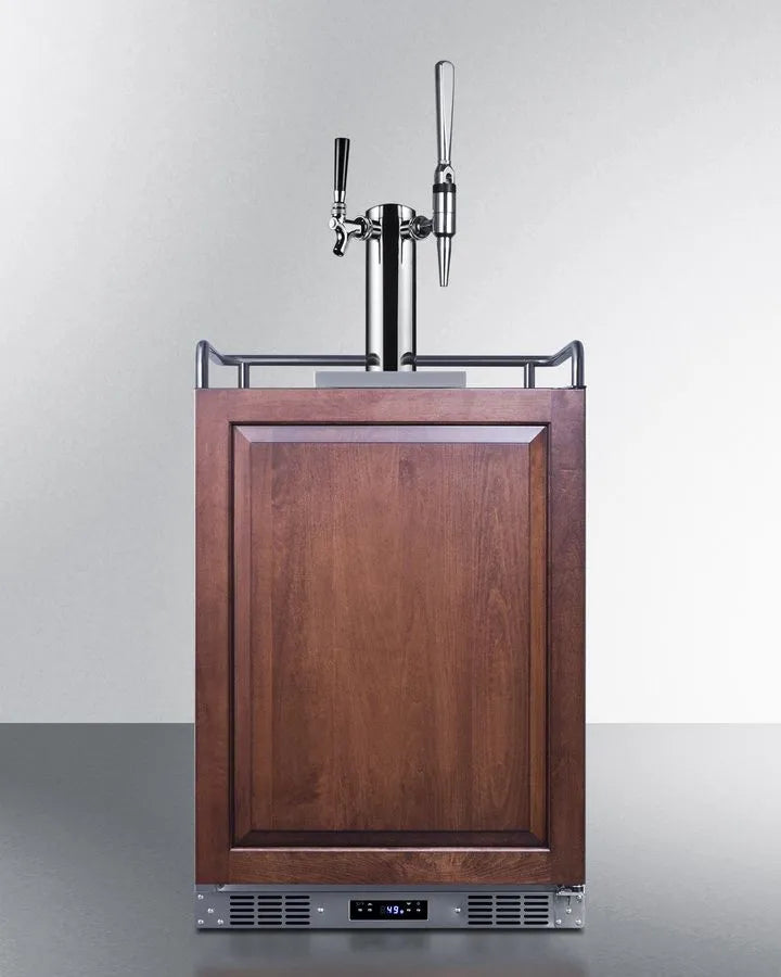 Summit | 24" Wide Built-In Cold Brew/Nitro Coffee Kegerator (Panel Not Included) SBC682PNRCMTWIN - Toronto Brewing