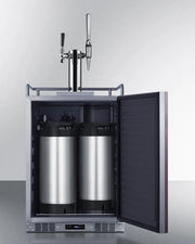 Summit | 24" Wide Built-In Cold Brew/Nitro Coffee Kegerator (Panel Not Included) SBC682PNRCMTWIN - Toronto Brewing