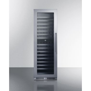 SUMMIT 24" Wide Dual Zone Wine Cellar SDHWC98LHD