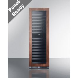 SUMMIT 24" Wide Dual Zone Wine Cellar (Panel Not Included) SDHWC98PNRLHD