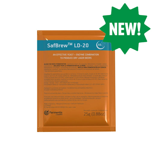 Fermentis | SafBrew™ LD-20 All-in-1 Yeast & Enzyme (25 g)    - Toronto Brewing