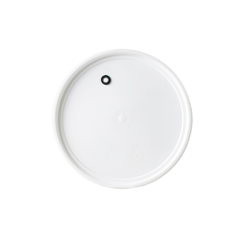 2 Gallon Food Grade Fermentation Bucket Lid with Grommet and Airlock Hole    - Toronto Brewing