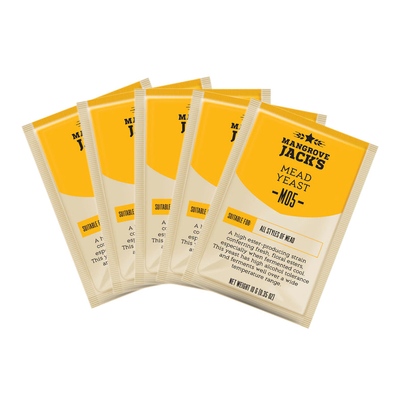 Mangrove Jack's | Mead Yeast M05 - 10g (Pack of 5)    - Toronto Brewing