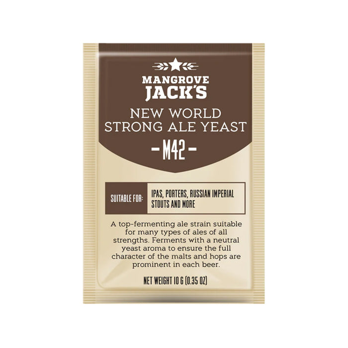 Mangrove Jack's | M42 New World Strong Ale Yeast (10g)    - Toronto Brewing
