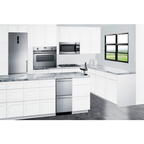 Summit | 15" Wide 2-Drawer All-Refrigerator Panel-Ready ASDR1524PNR - Toronto Brewing