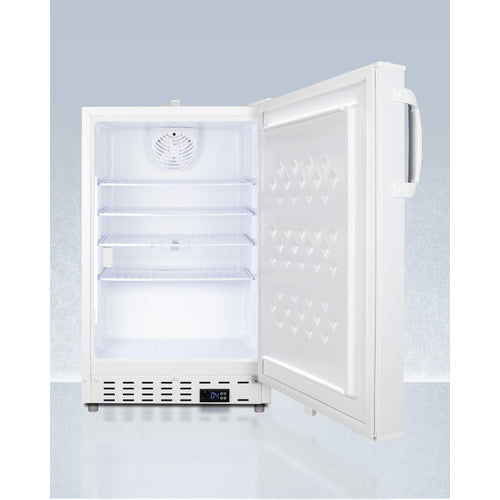 Summit | 20" Wide Built-In Healthcare All-Refrigerator, ADA Compliant (ADA404REFAL)    - Toronto Brewing