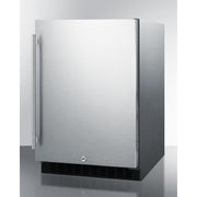 Summit | 24" Wide Built-In All-Refrigerator, ADA Compliant (AL54) Stainless Steel (AL54CSS) Right Hand  - Toronto Brewing