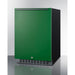 Summit | 24" Wide Built-In All-Refrigerator, ADA Compliant (AL54) Green (AL54G) Right Hand  - Toronto Brewing