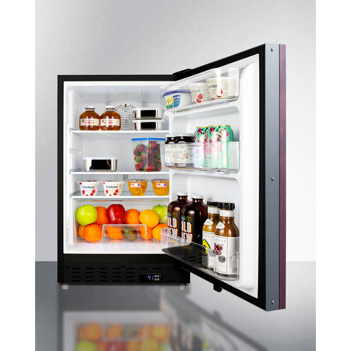 Summit | 21" Wide Built-In All-Refrigerator, ADA Compliant, Panel-Ready (ALR46BIF)    - Toronto Brewing