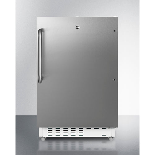 Summit | 21" Wide Built-In Refrigerator-Freezer, ADA Compliant (ALRF48CSS)    - Toronto Brewing