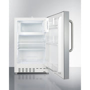 Summit | 21" Wide Built-In Refrigerator-Freezer, ADA Compliant (ALRF48CSS)    - Toronto Brewing