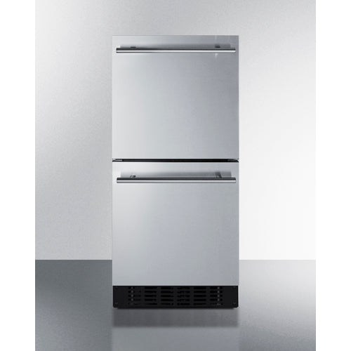 Summit | 15" Wide 2-Drawer All-Refrigerator, ADA Compliant (ASDR1524)    - Toronto Brewing