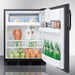 Summit Accucold | 24" Wide Built-In Refrigerator-Freezer, ADA Compliant (AL652BK)    - Toronto Brewing