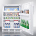 Summit Accucold | 24" Wide Built-In Refrigerator-Freezer, ADA Compliant (AL650LWBI)    - Toronto Brewing