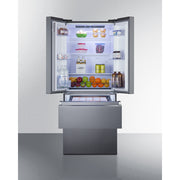 Summit | 27.5" Wide French Door Refrigerator-Freezer (FDRD152PL)    - Toronto Brewing