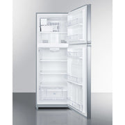 Summit | 26" Wide Top Mount Refrigerator-Freezer, with Icemaker (FF1427SSIM)    - Toronto Brewing