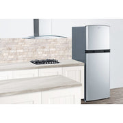 Summit | 26" Wide Top Mount Refrigerator-Freezer, with Icemaker (FF1427SSIM)    - Toronto Brewing