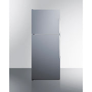 Summit | 28" Wide Top Mount Refrigerator-Freezer (FF1513SS) Left Hand Stainless Steel  - Toronto Brewing
