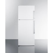 Summit | 28" Wide Top Mount Refrigerator-Freezer (FF1513SS) Left Hand White  - Toronto Brewing