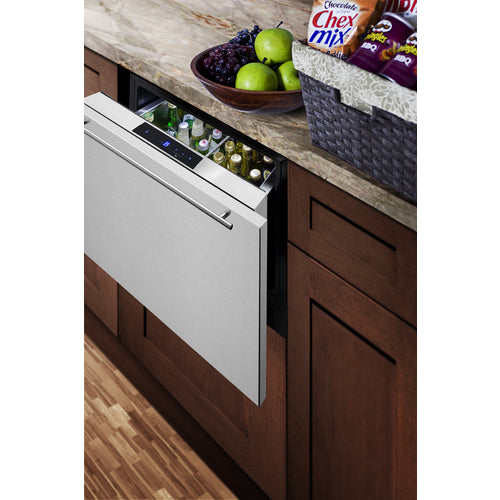 Summit | 24" Wide Single Drawer Refrigerator (FF1DSS24)    - Toronto Brewing