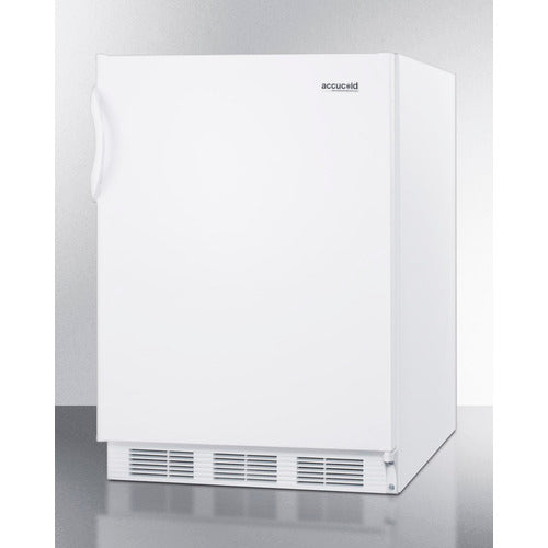 Summit Accucold | 24" Wide All-Refrigerator, ADA Compliant (AL752BK) White (AL750W)   - Toronto Brewing