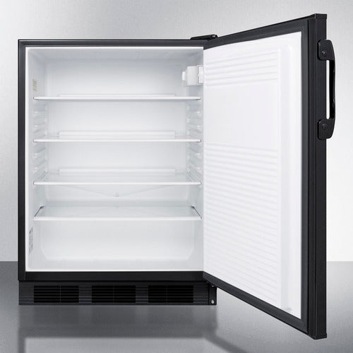 Summit Accucold | 24" Wide All-Refrigerator, ADA Compliant (AL752BK)    - Toronto Brewing