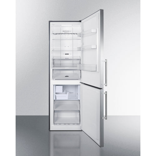 Summit | 24" Wide Bottom Freezer Refrigerator (FFBF249SS2) Right Hand Yes  - Toronto Brewing
